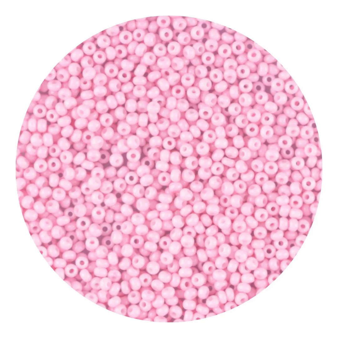 Chaquira calibrada 10/0 03293 Rosa Pastel-Elegir gramaje