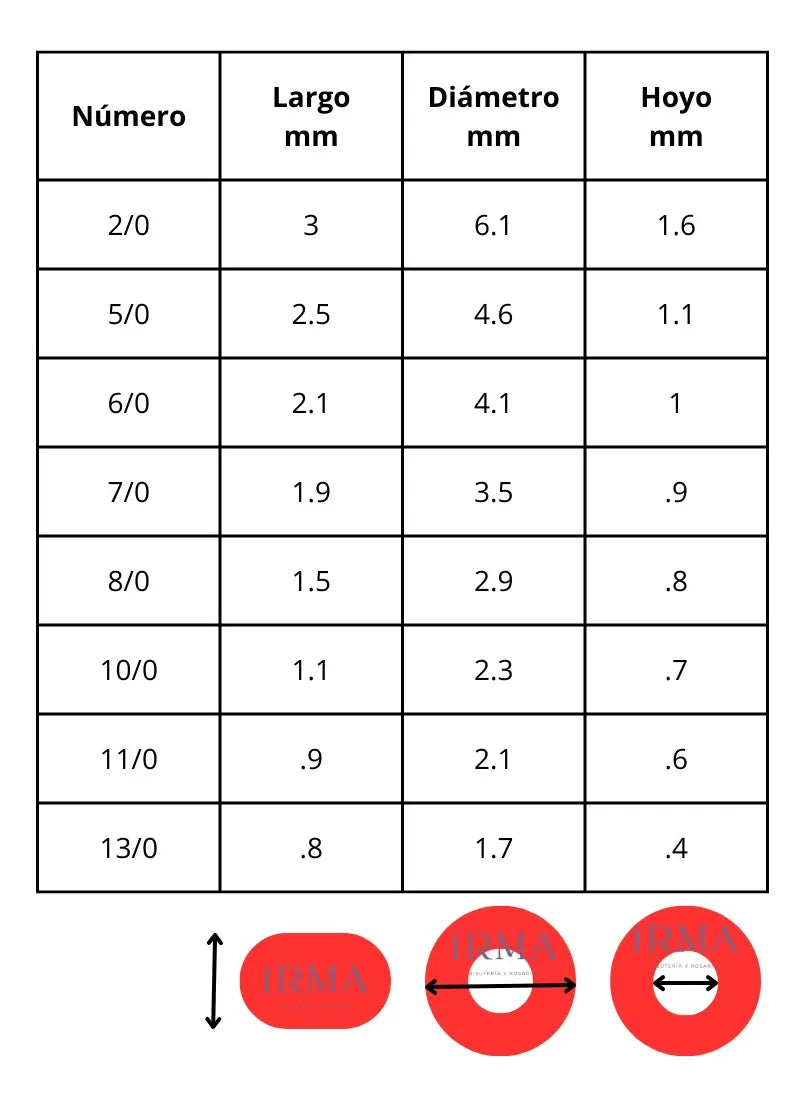 Abalorio calibrado 7/0 83130 Amarillo Oscuro -Elegir gramaje