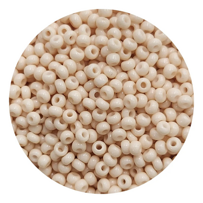 Chaquira calibrada 10/0 03011 Beige-Elegir gramaje