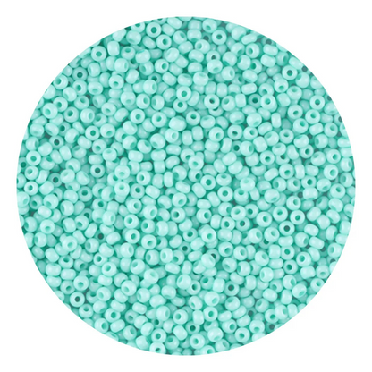 Chaquira calibrada 10/0 03164 Turquesa Pastel-Elegir gramaje