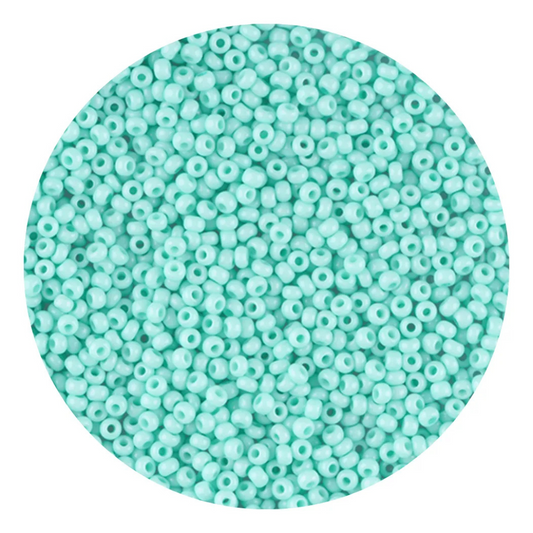 Chaquira calibrada 10/0 03164 Turquesa Pastel-Elegir gramaje