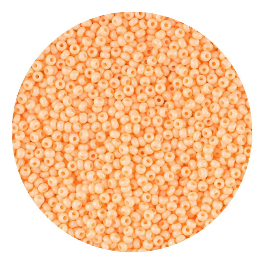 Chaquira calibrada 10/0 03183 Naranja Pastel-Elegir gramaje
