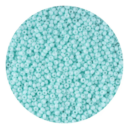 Chaquira calibrada 10/0 03264 Azul Turquesa Pastel-Elegir gramaje