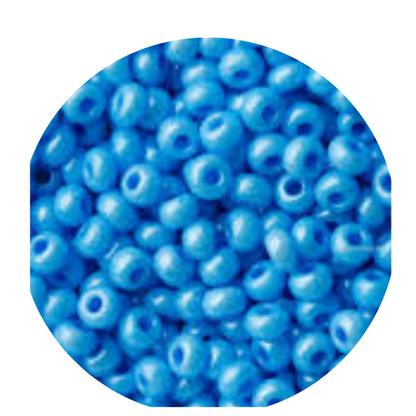 Chaquira calibrada 10/0 16336 Azul Lustre-Elegir gramaje