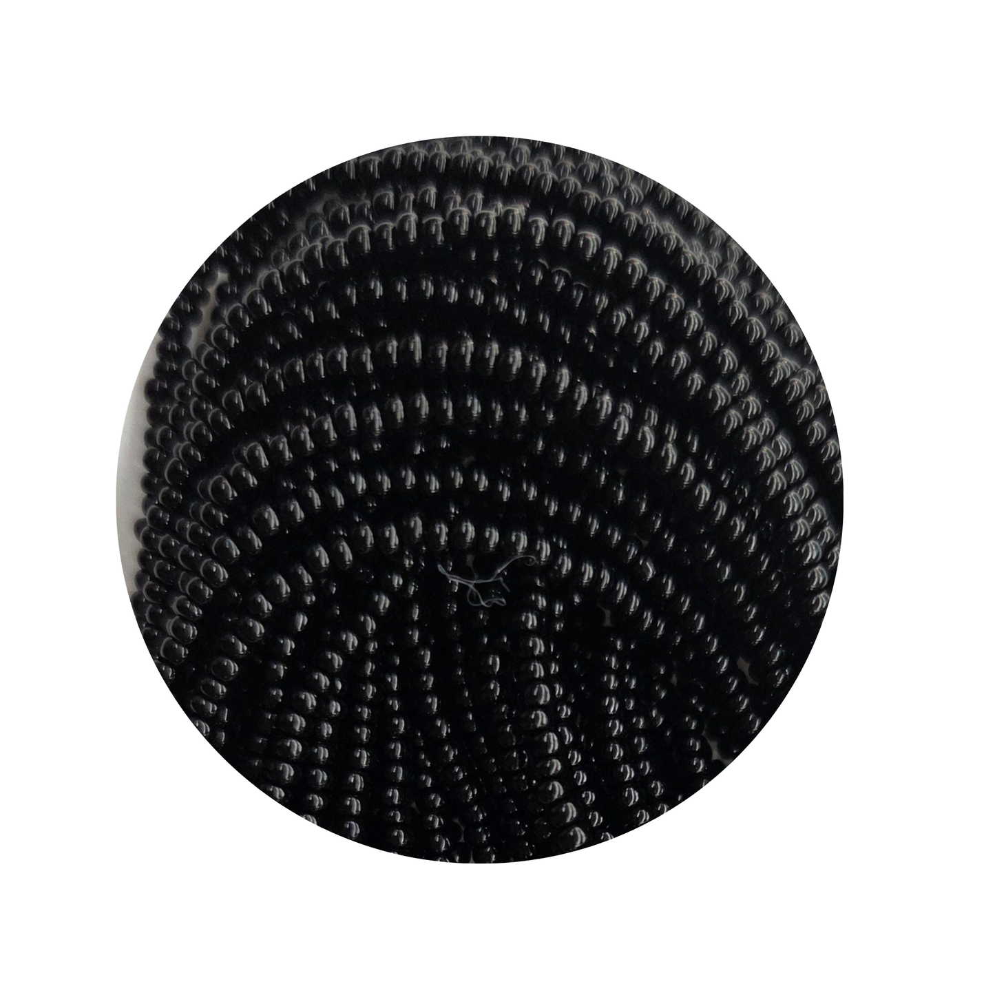 Chaquira calibrada hilada 11/0 23980 Negro