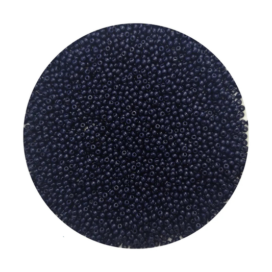 Chaquira calibrada 11/0 33080 Azul Marino Oscuro-Elegir gramaje