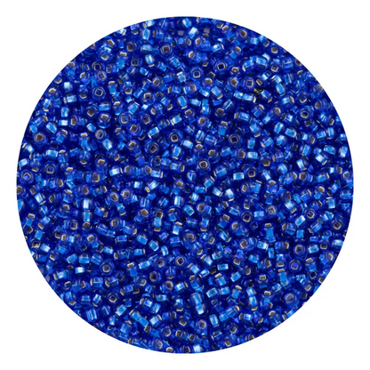 Chaquira calibrada 10/0 37050 Azul Rey Brillante-Elegir gramaje