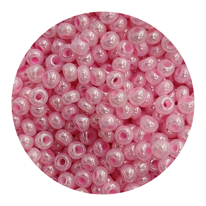 Chaquira calibrada 10/0 37173 Rosa Claro Ceylon-Elegir gramaje