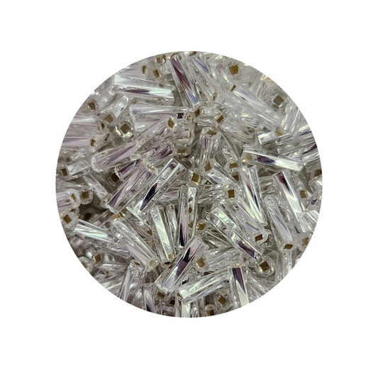 Canutillo Torcido Calibrado 3" 78102 Plata-Elegir gramaje