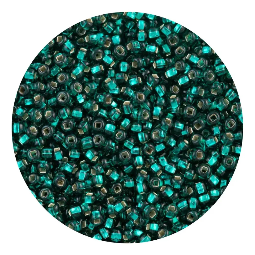 Chaquira calibrada 10/0 57710 Verde Jade Brillante-Elegir gramaje