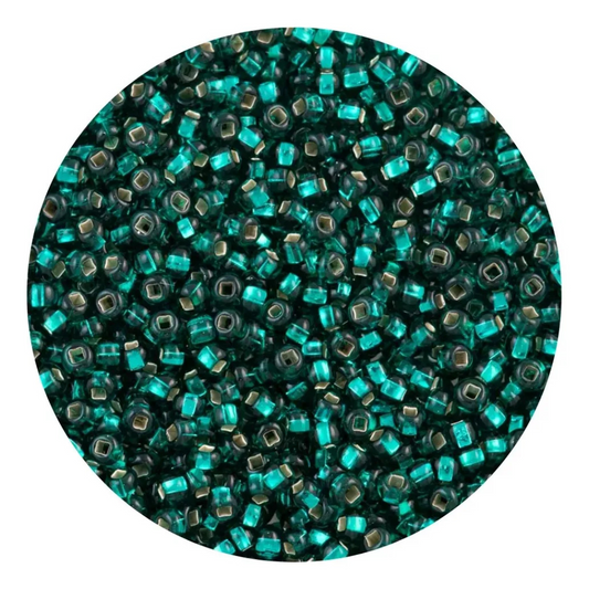 Chaquira calibrada 10/0 57710 Verde Jade Brillante-Elegir gramaje