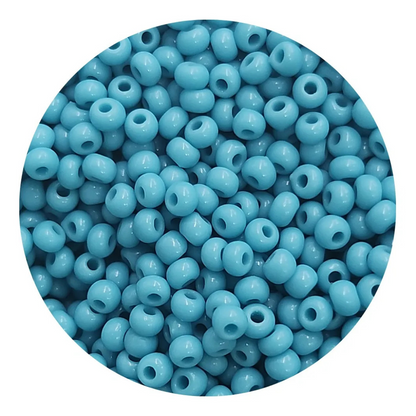 Chaquira calibrada 11/0 63030 Azul Turquesa-Elegir gramaje