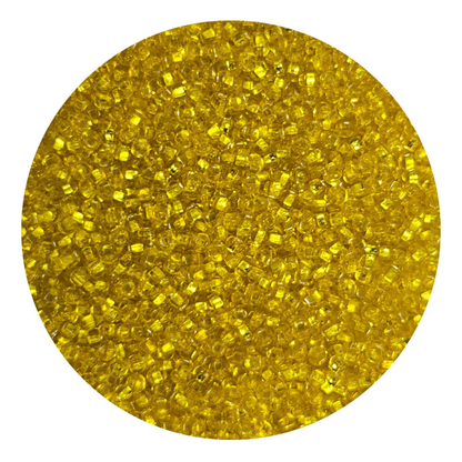Chaquira calibrada 10/0 87010 Amarillo Brillante-Elegir gramaje