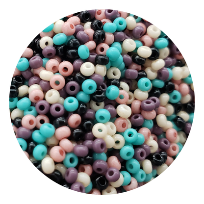 Chaquira calibrada 10/0  Mix Eclipse Colorido-Elegir gramaje