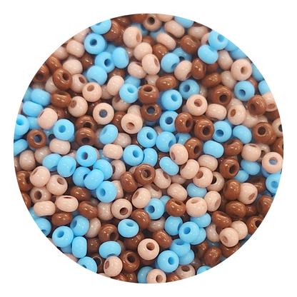 Chaquira calibrada 10/0  Mix Leonora-Elegir gramaje