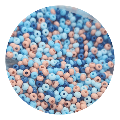 Chaquira calibrada 10/0  Mix Karla-Elegir gramaje