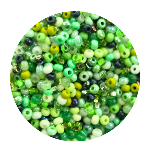 Chaquira calibrada 10/0  Mix Sinfonía del Bosque-Elegir gramaje