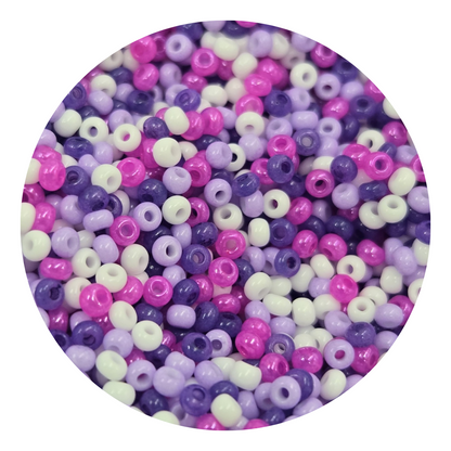 Chaquira calibrada 10/0  Mix Hechizo Lunar-Elegir gramaje