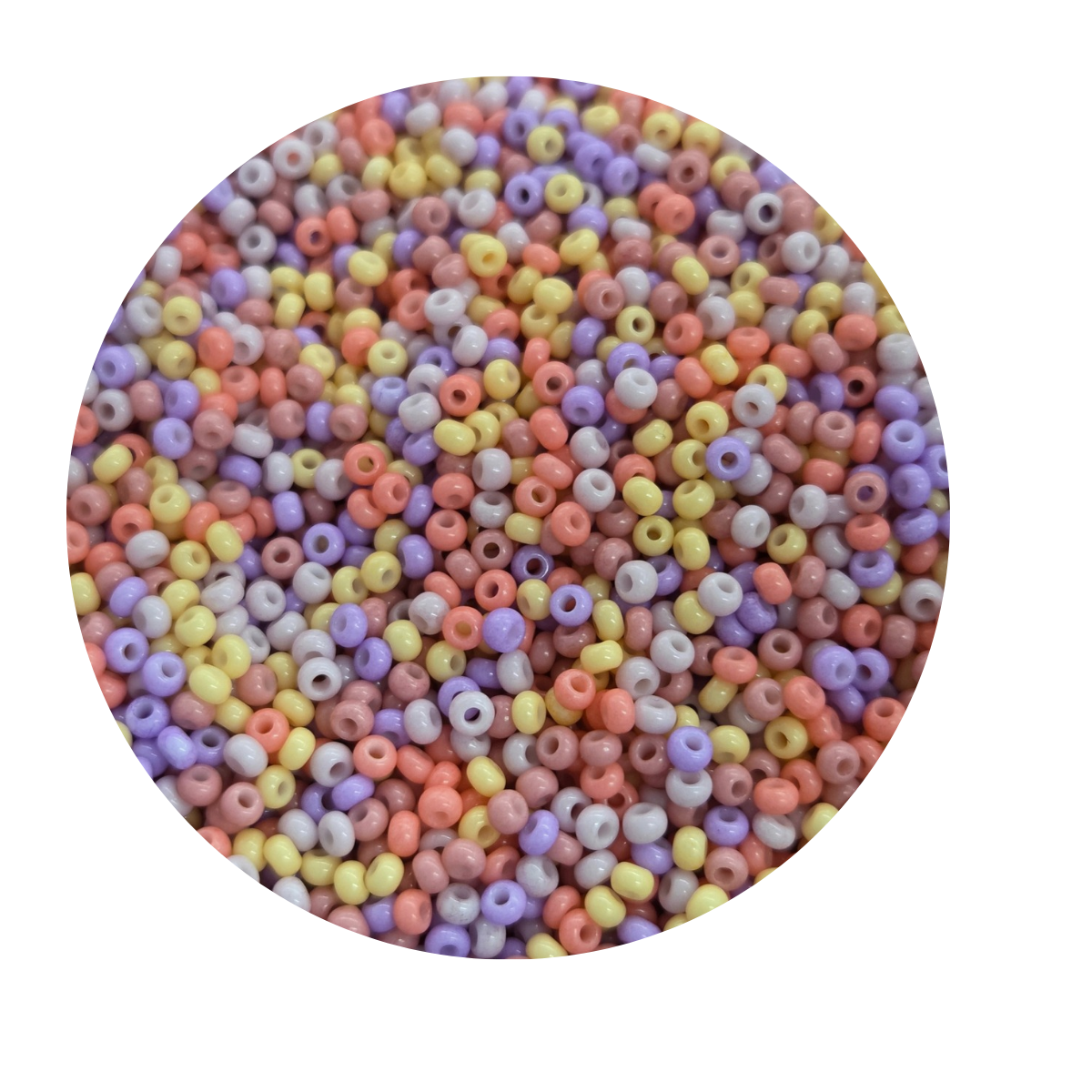 Chaquira calibrada 10/0  Mix Halloween Pastel-Elegir gramaje
